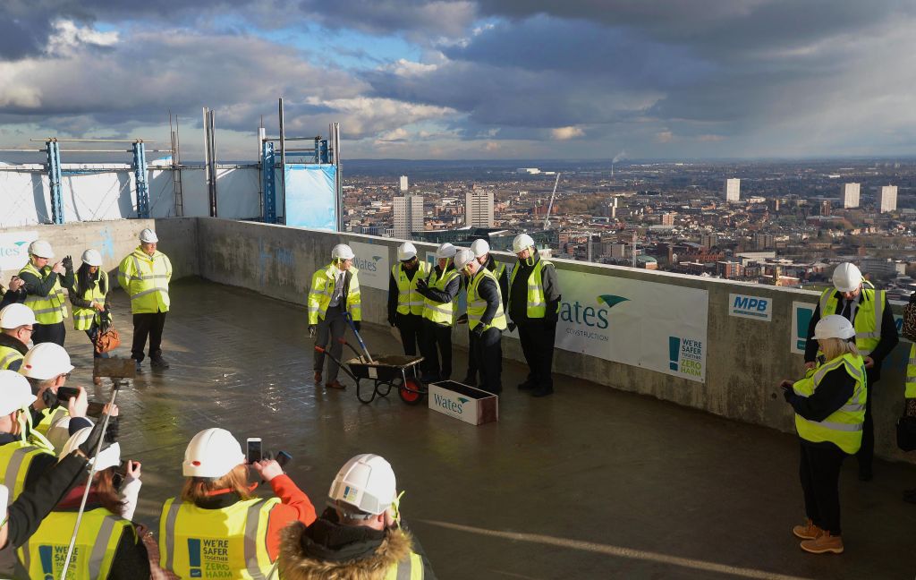 Left Bank High Rise Left Bank Tower 2 Topping out | The Bank